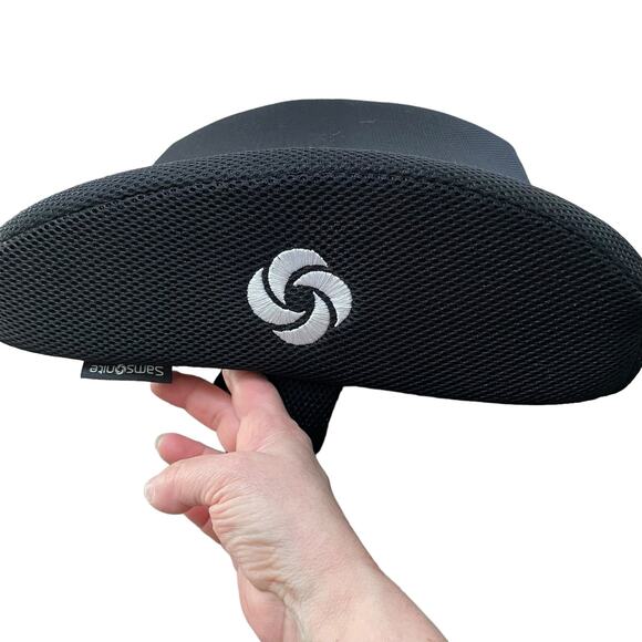 Samsonite Memory Foam Lumbar Support Pillow Lower Back Pain Relief Car Travel - Picture 9 of 11